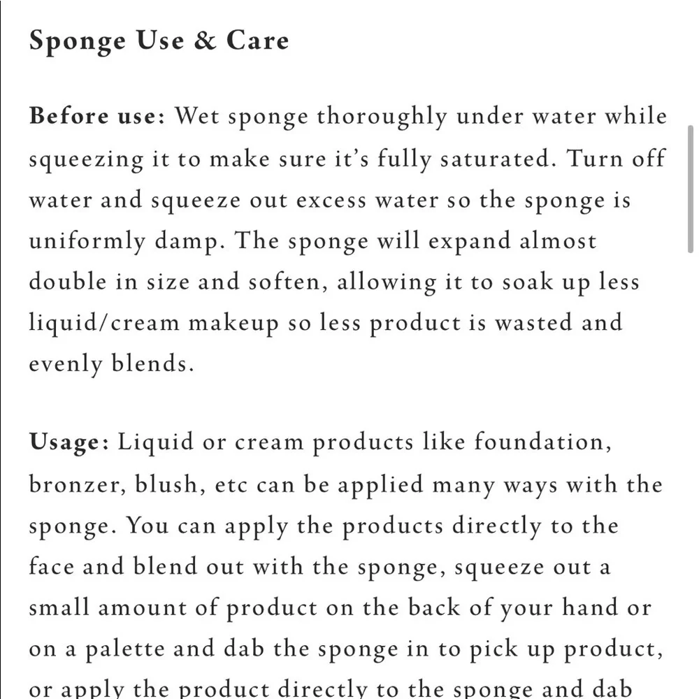 Brand New In Box Luxie Complete Sponge Set